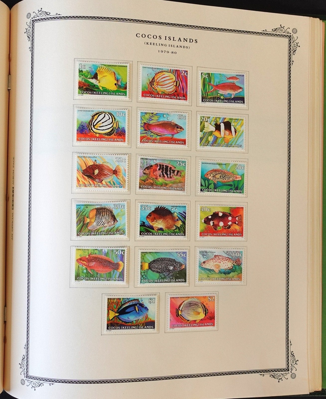 Christmas & Cocos Island Stamp Collection Scott Specialty Album 1958-1995 ZAYIX