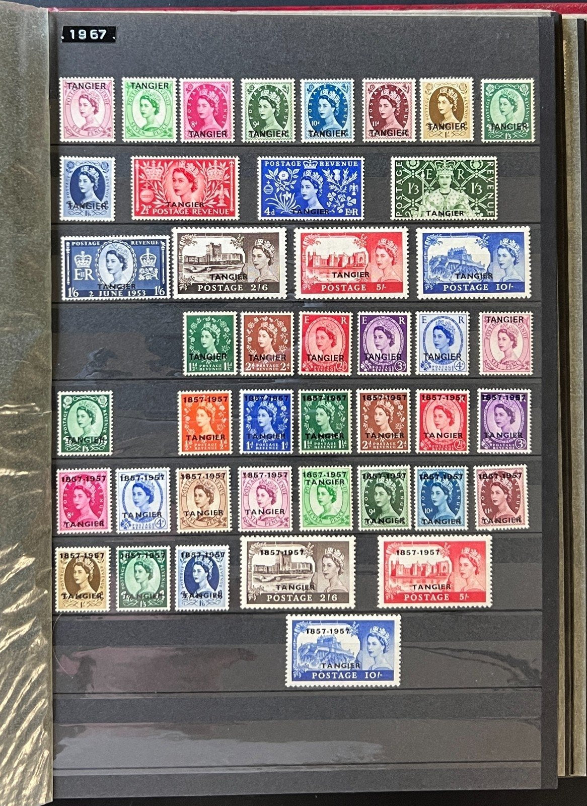 North Algeria Algerie Stamp Collection Stockbook 28 Pages Mint & Used ZAYIX