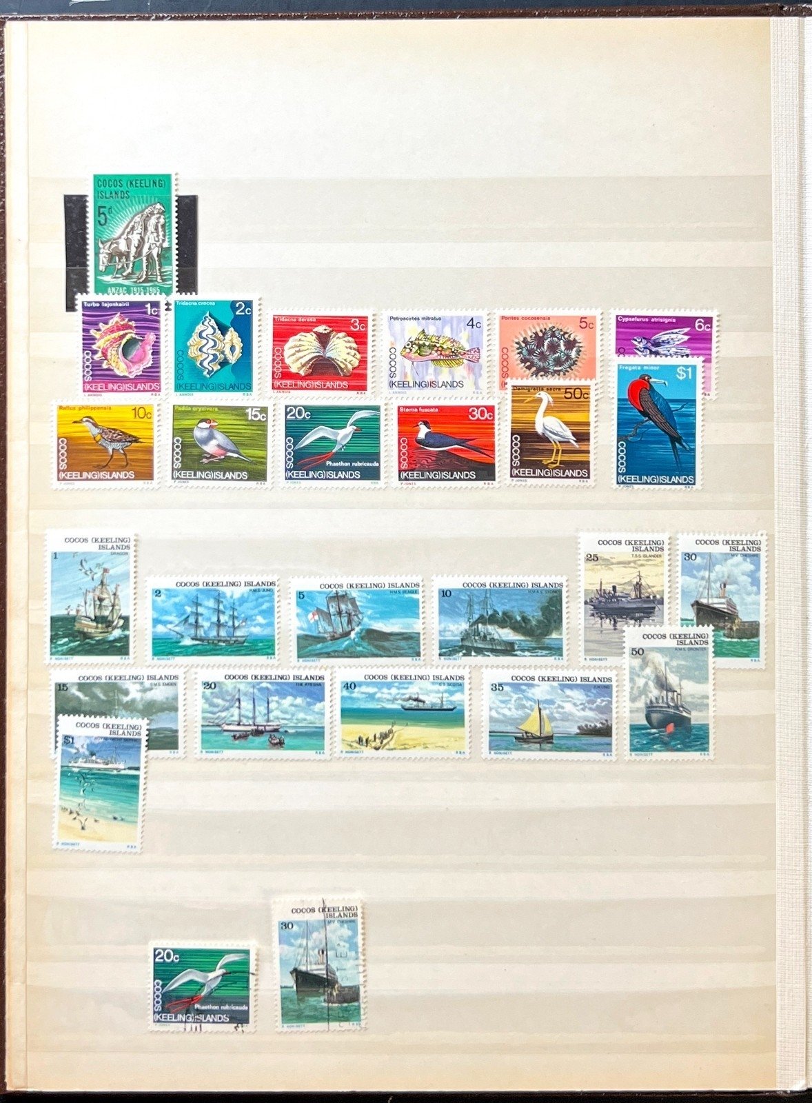 Australia & Antarctic Territory Stamp Collection Stockbook Mint & Used ZAYIX