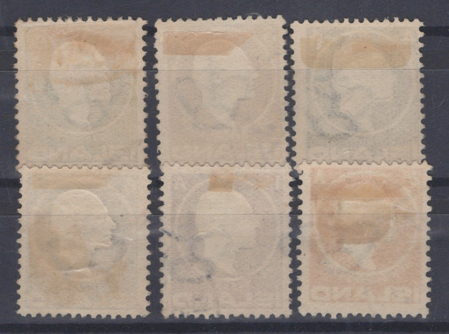 Iceland 1911 Jon Sigurdsson Scott #86-91 Used F-VF ZAYIX