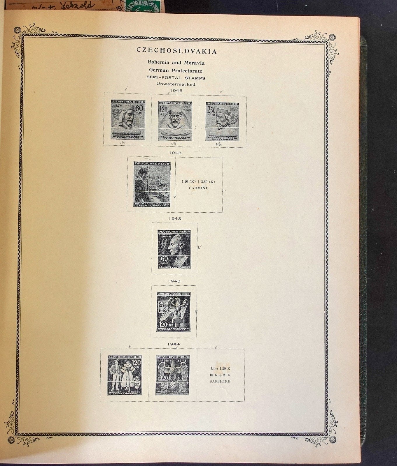 Germany & Colonies Scott Specialty Stamp Album 1852-1949 ZAYIX