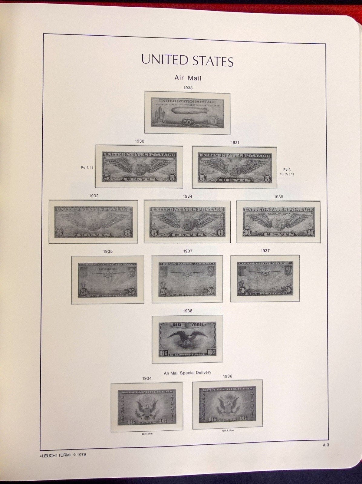 United States 2007-2009 Lighthouse Hingeless Stamp Album & Slipcase ZAYIX