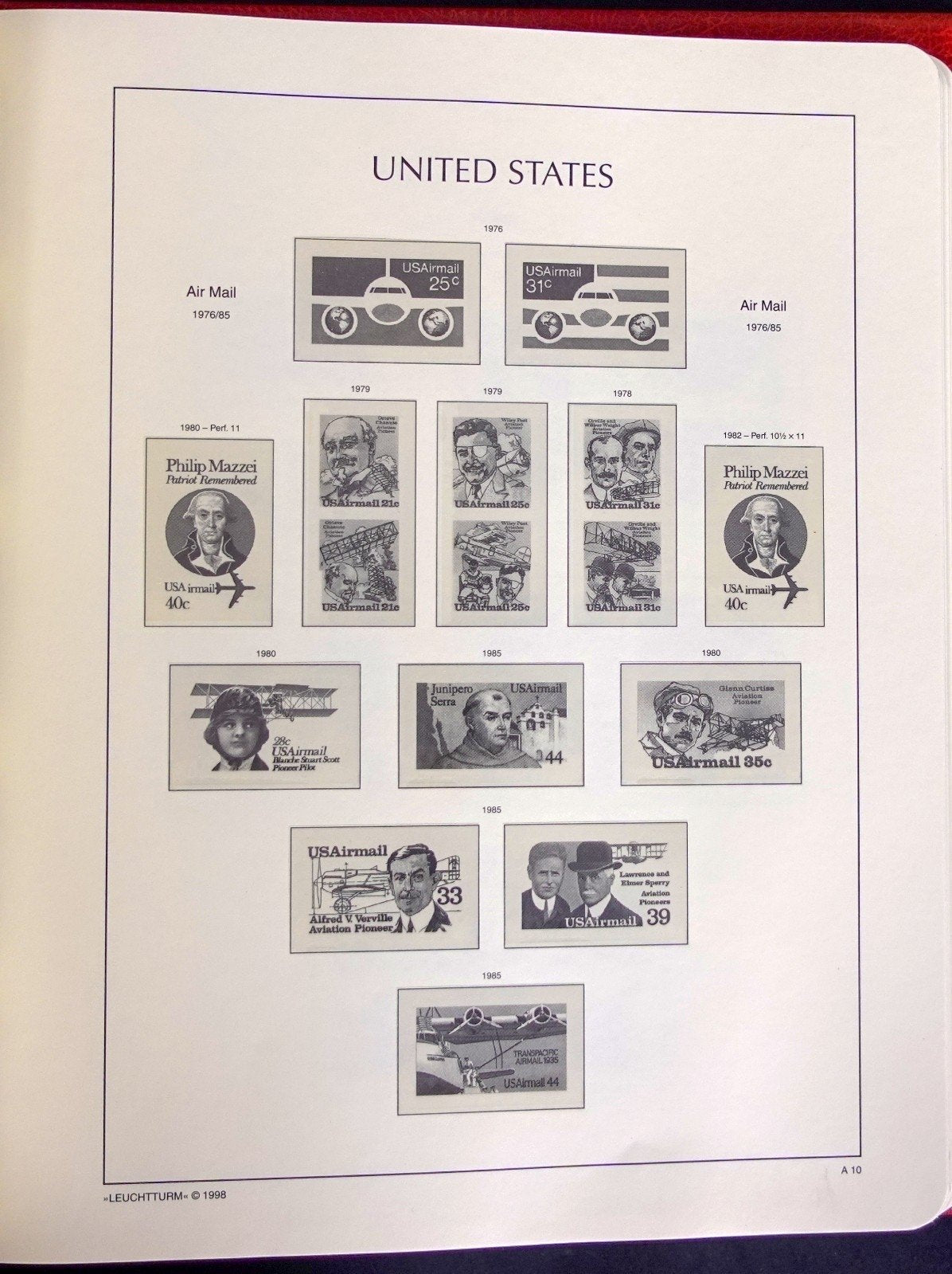 United States 2007-2009 Lighthouse Hingeless Stamp Album & Slipcase ZAYIX
