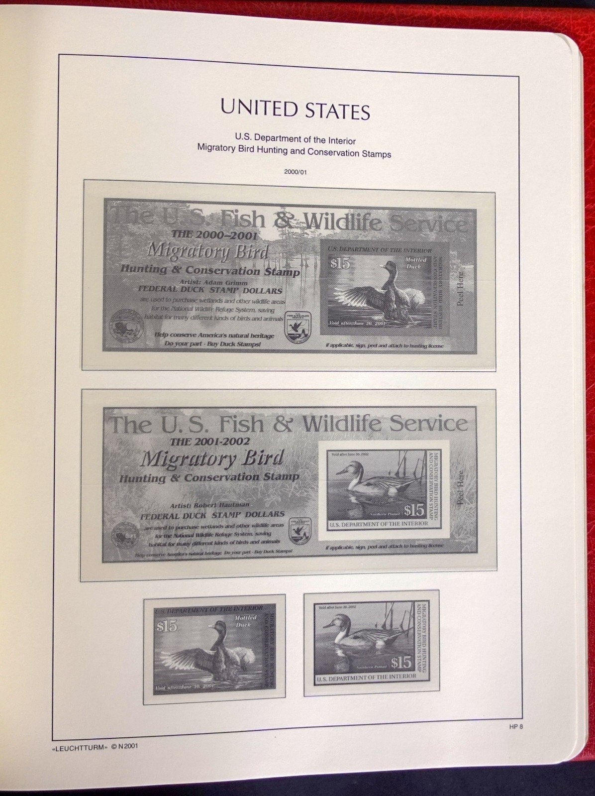 United States 2007-2009 Lighthouse Hingeless Stamp Album & Slipcase ZAYIX