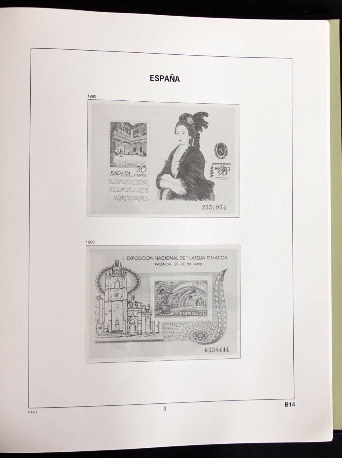 Spain 1990-1999 Davo Hingeless Stamp Album ZAYIX