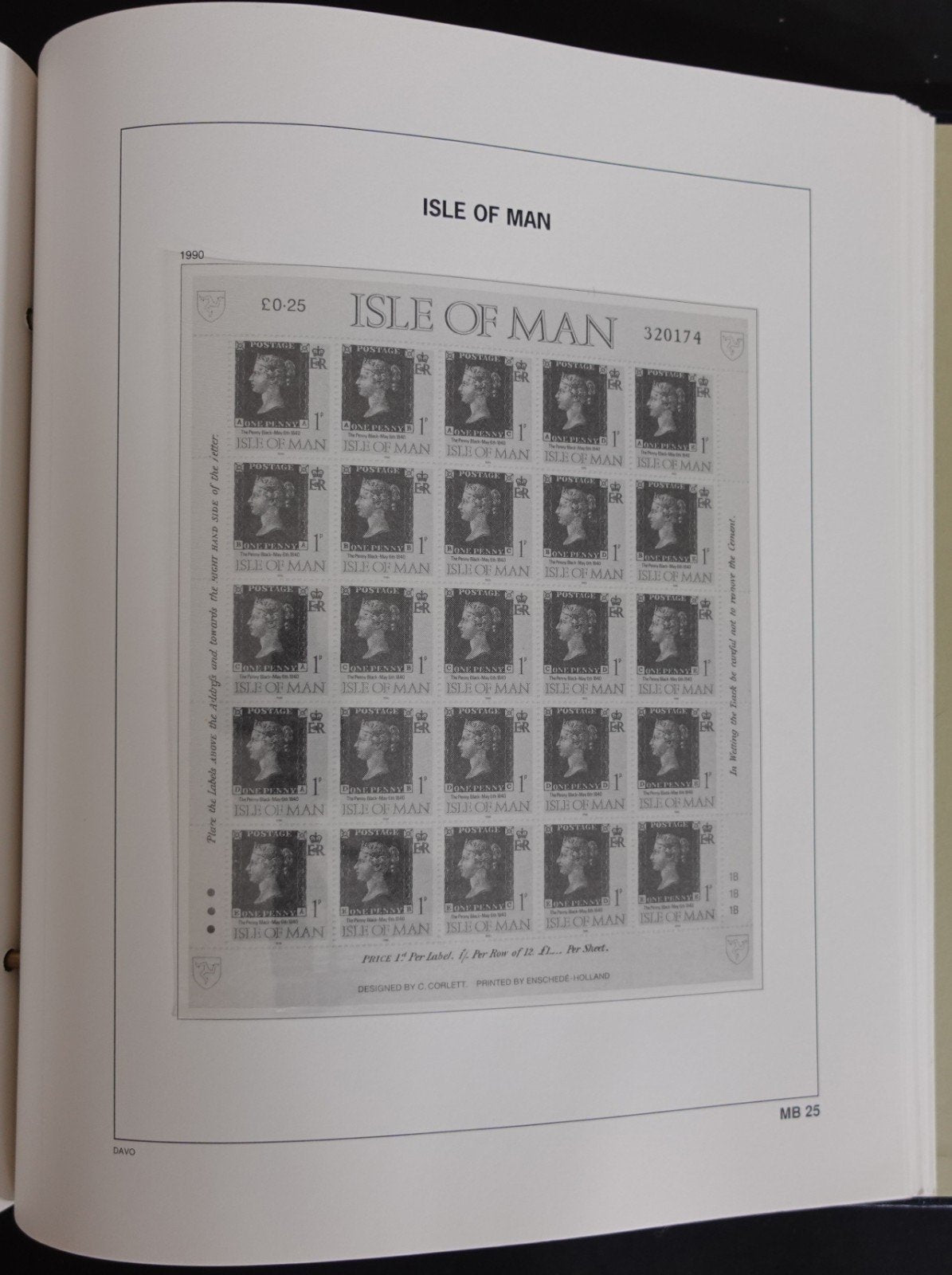 Isle Of Man 1973-1990 Davo Hingeless Stamp Album ZAYIX