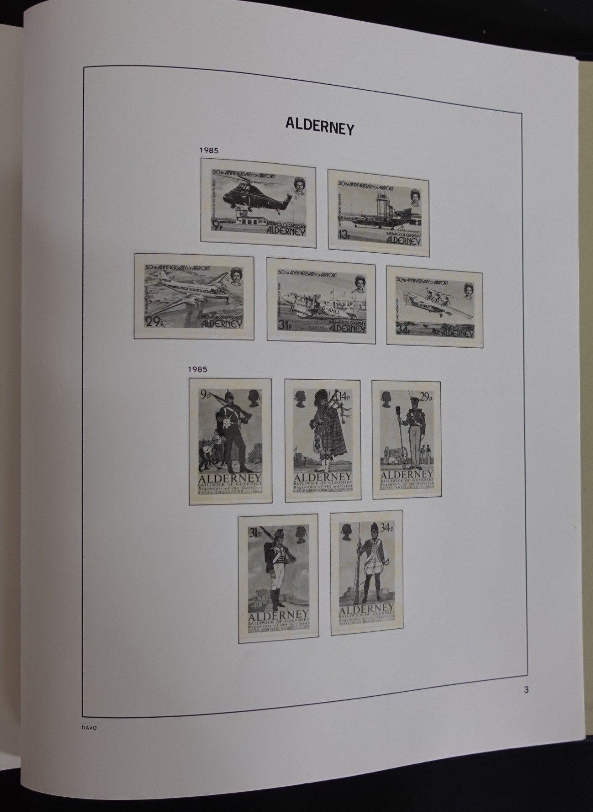 Isle Of Man 1973-1990 Davo Hingeless Stamp Album ZAYIX