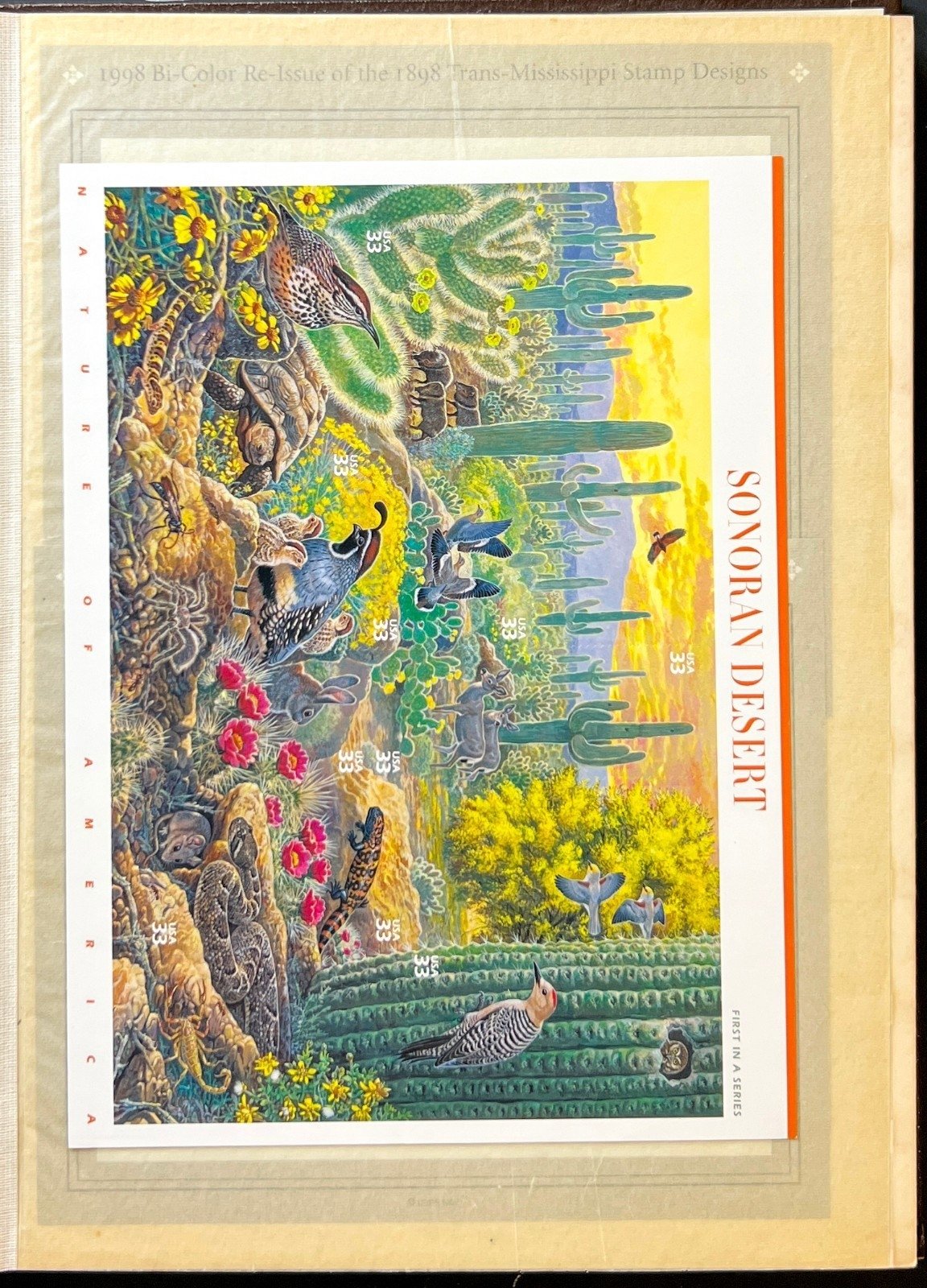 U.S. Souvenir Sheet Stamp Collection Lighthouse Stockbook MNH ZAYIX