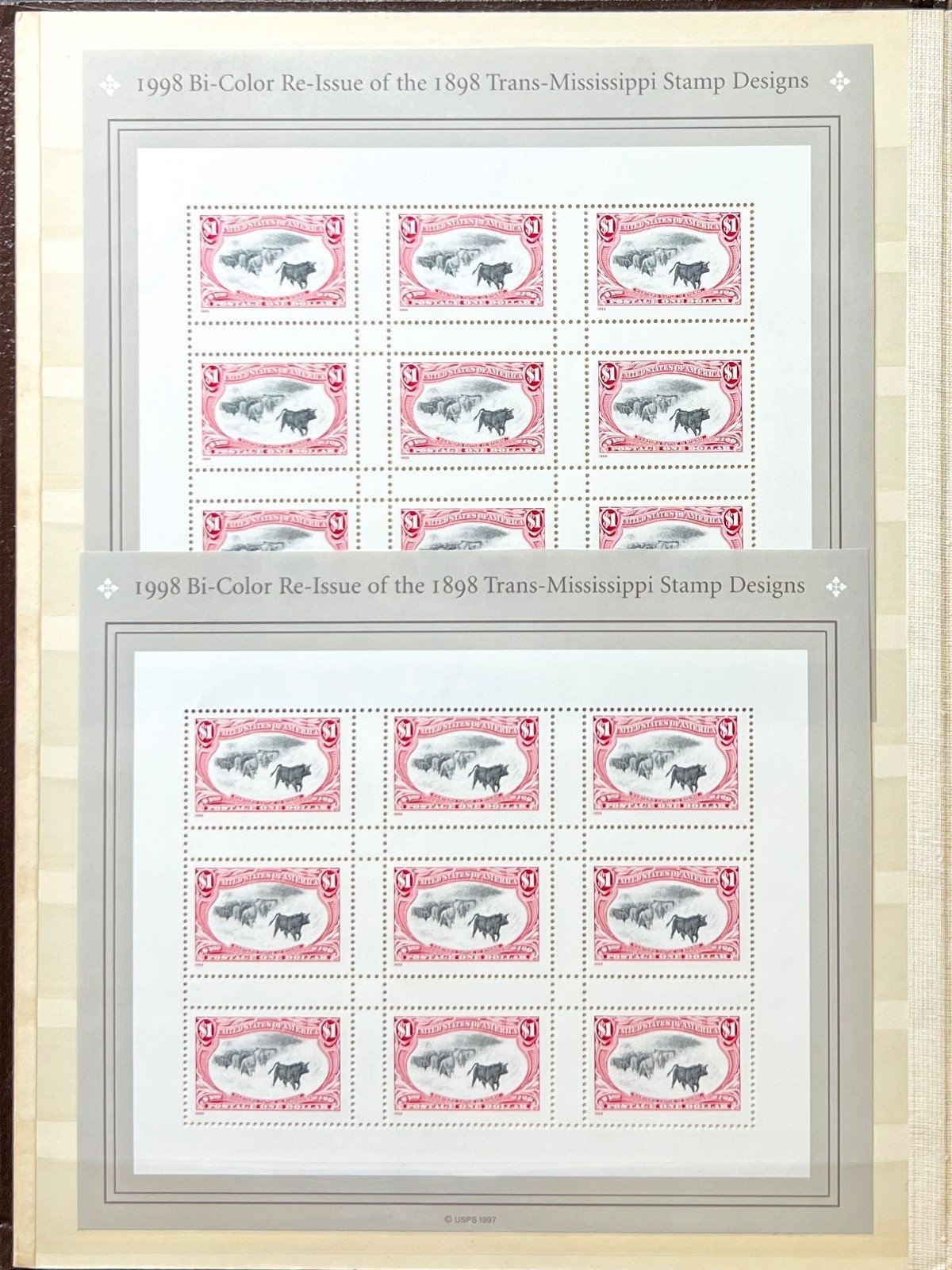 U.S. Souvenir Sheet Stamp Collection Lighthouse Stockbook MNH ZAYIX