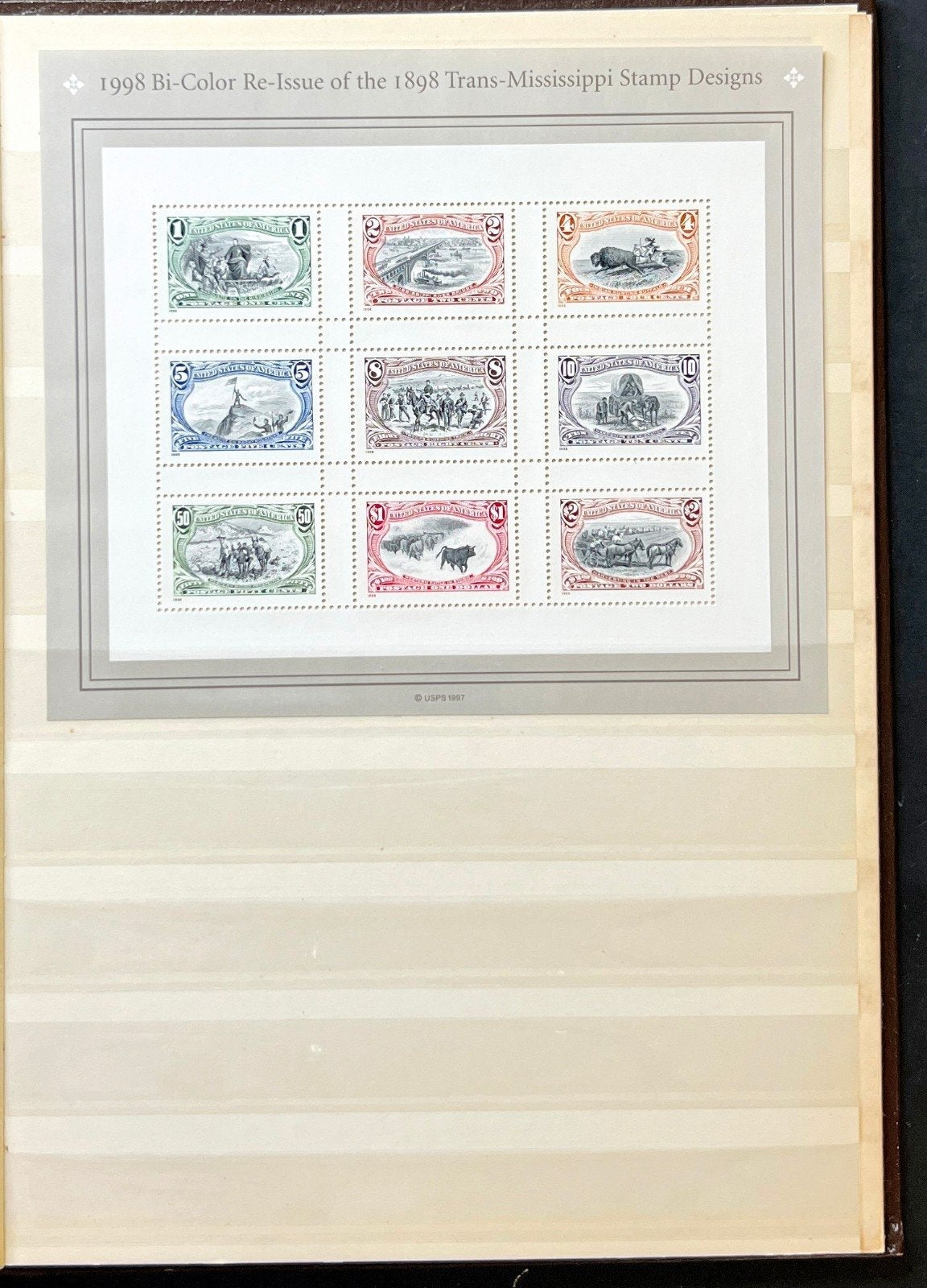 U.S. Souvenir Sheet Stamp Collection Lighthouse Stockbook MNH ZAYIX