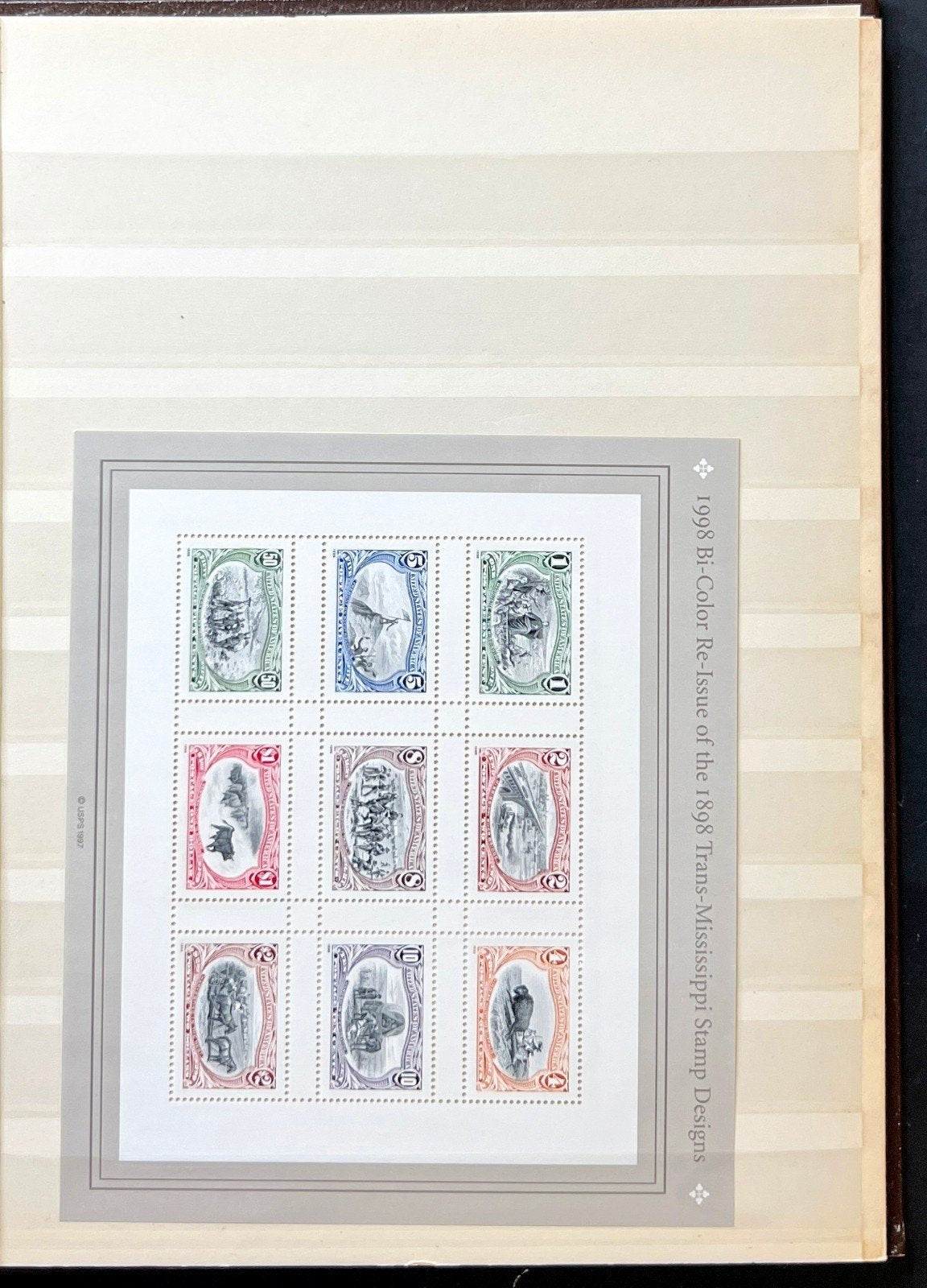 U.S. Souvenir Sheet Stamp Collection Lighthouse Stockbook MNH ZAYIX
