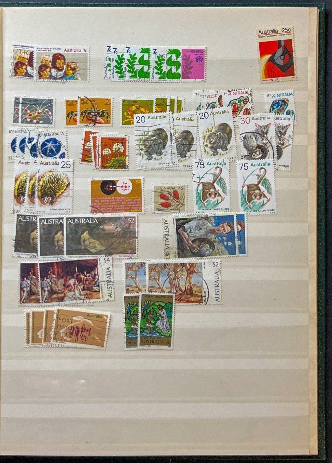Australia Stamp Collection Lighthouse Stockbook Mint & Used ZAYIX