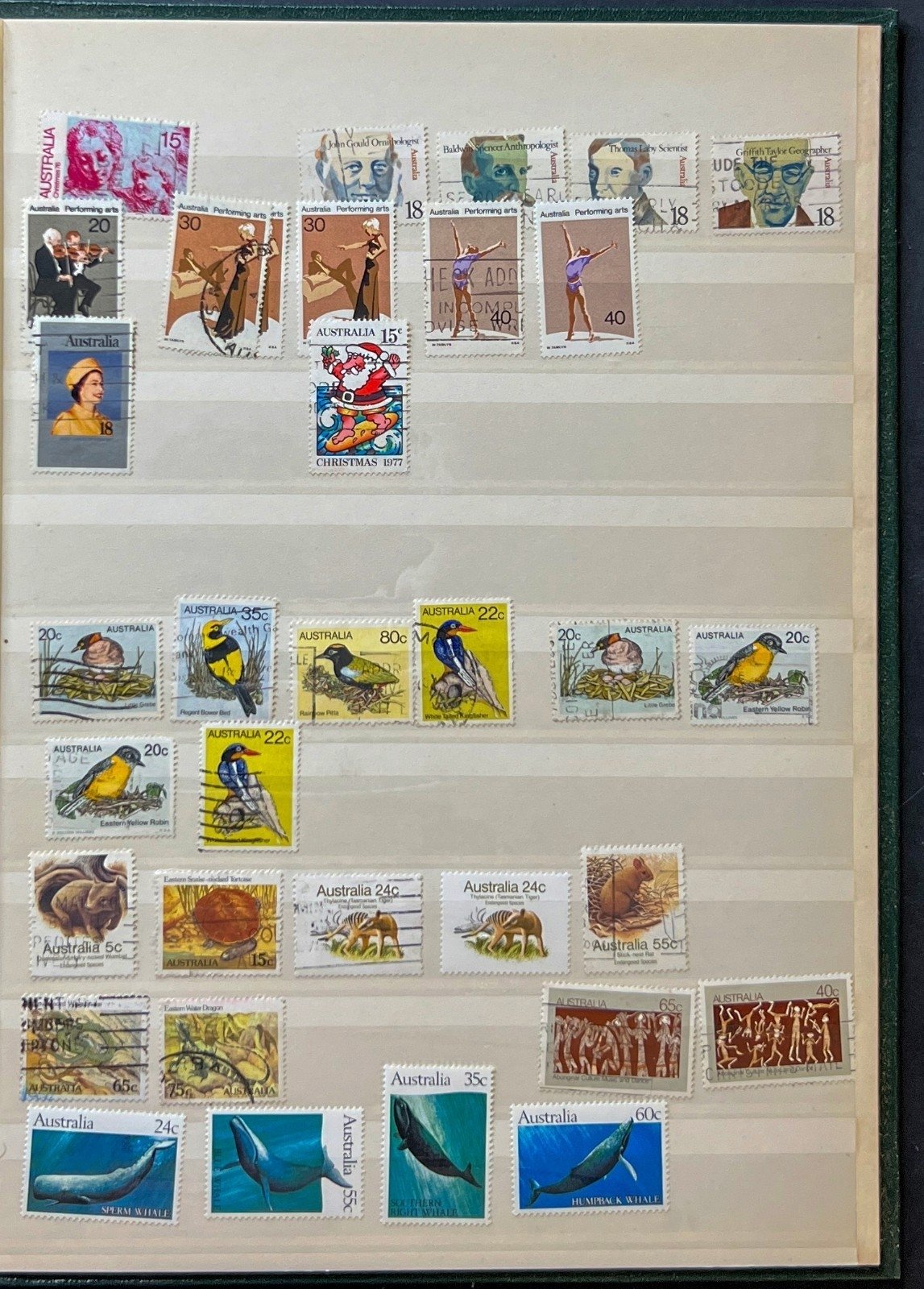 Australia Stamp Collection Lighthouse Stockbook Mint & Used ZAYIX