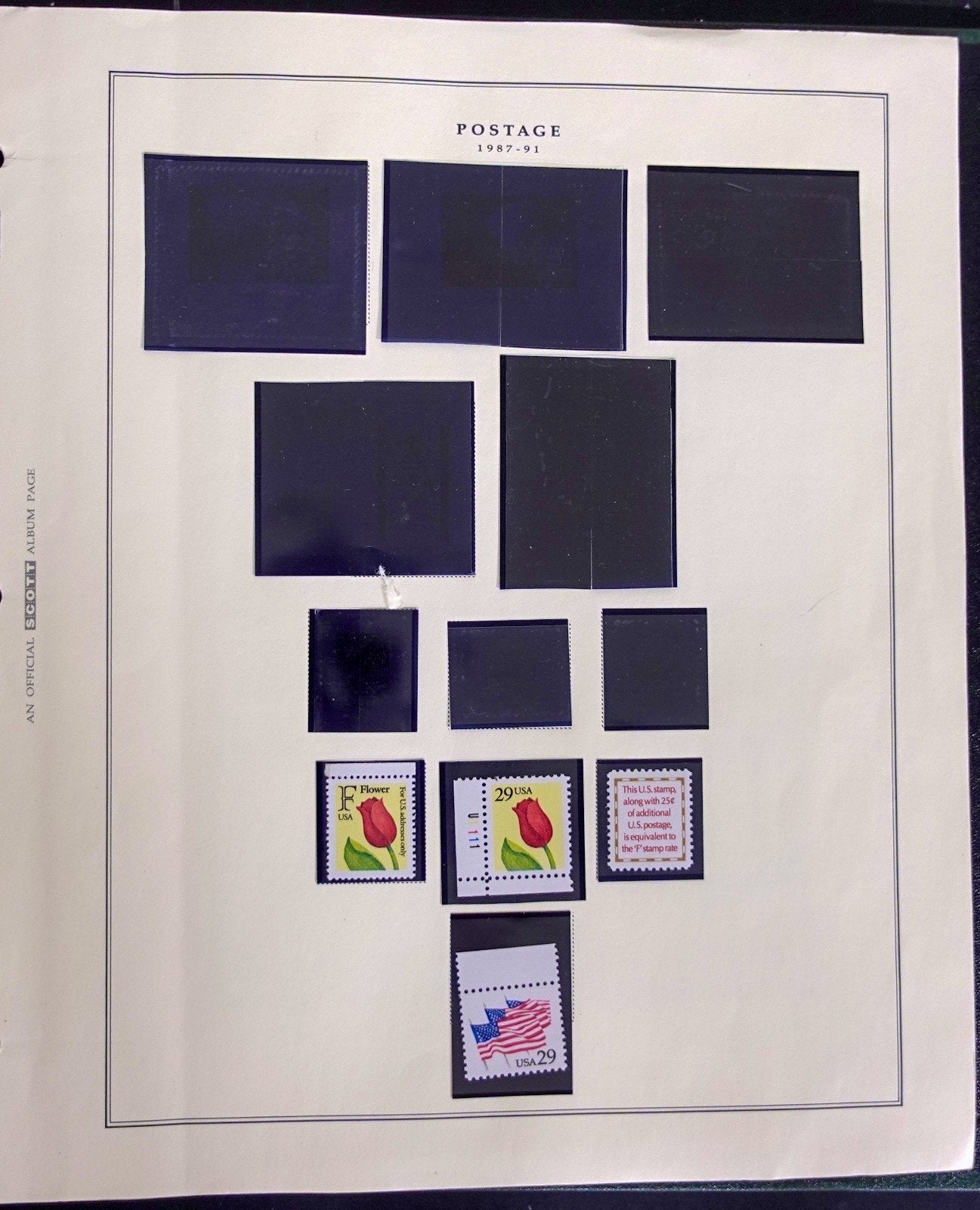 U.S. Transportation Coil Stamp Collection Scott Album MNH 1981-1991 ZAYIX