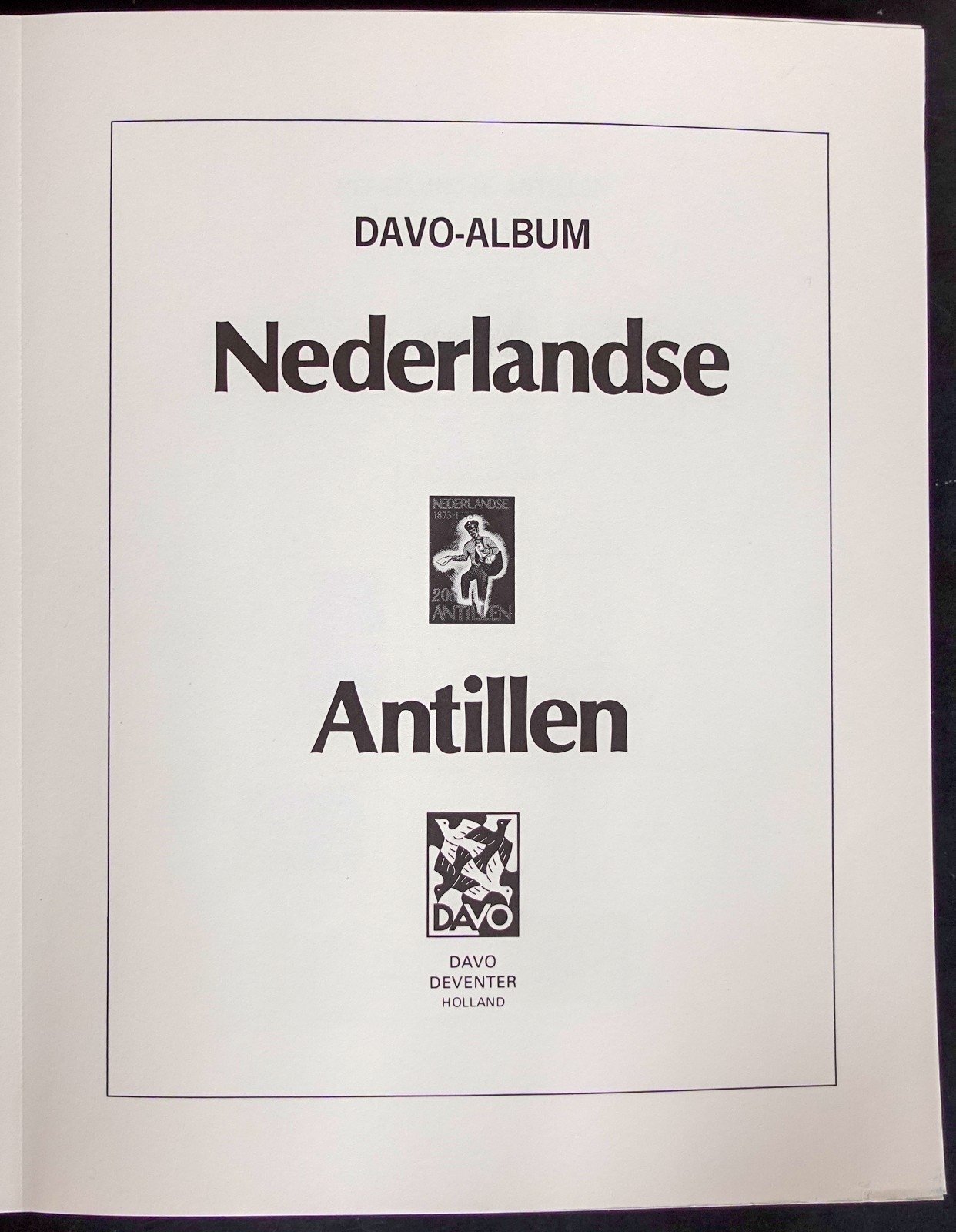 Netherlands Antilles OGD Overseas 1985-2002 Davo Hingeless Stamp Album ZAYIX