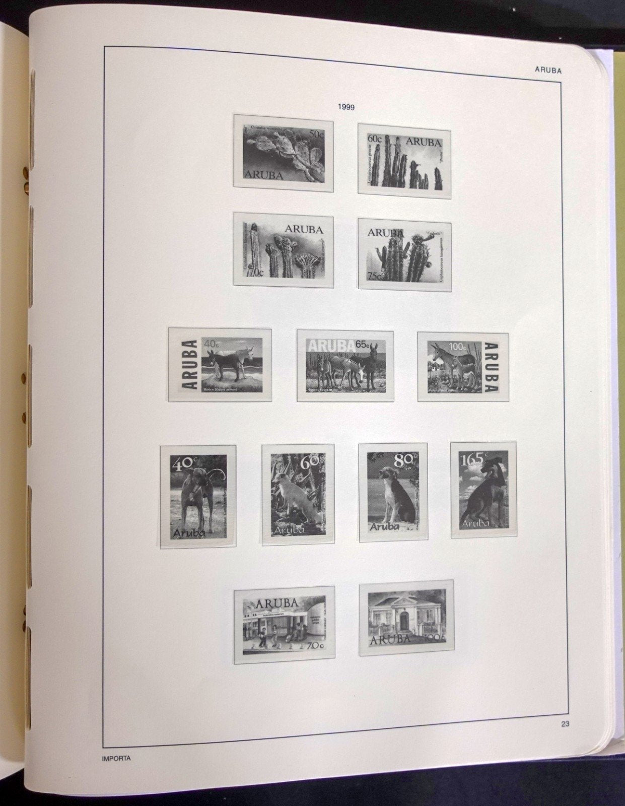 Aruba 1986-2004 Davo Hingeless Stamp Album ZAYIX