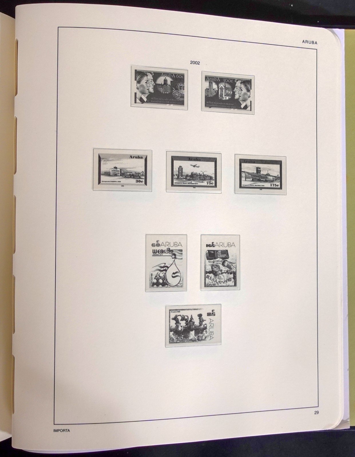 Aruba 1986-2004 Davo Hingeless Stamp Album ZAYIX