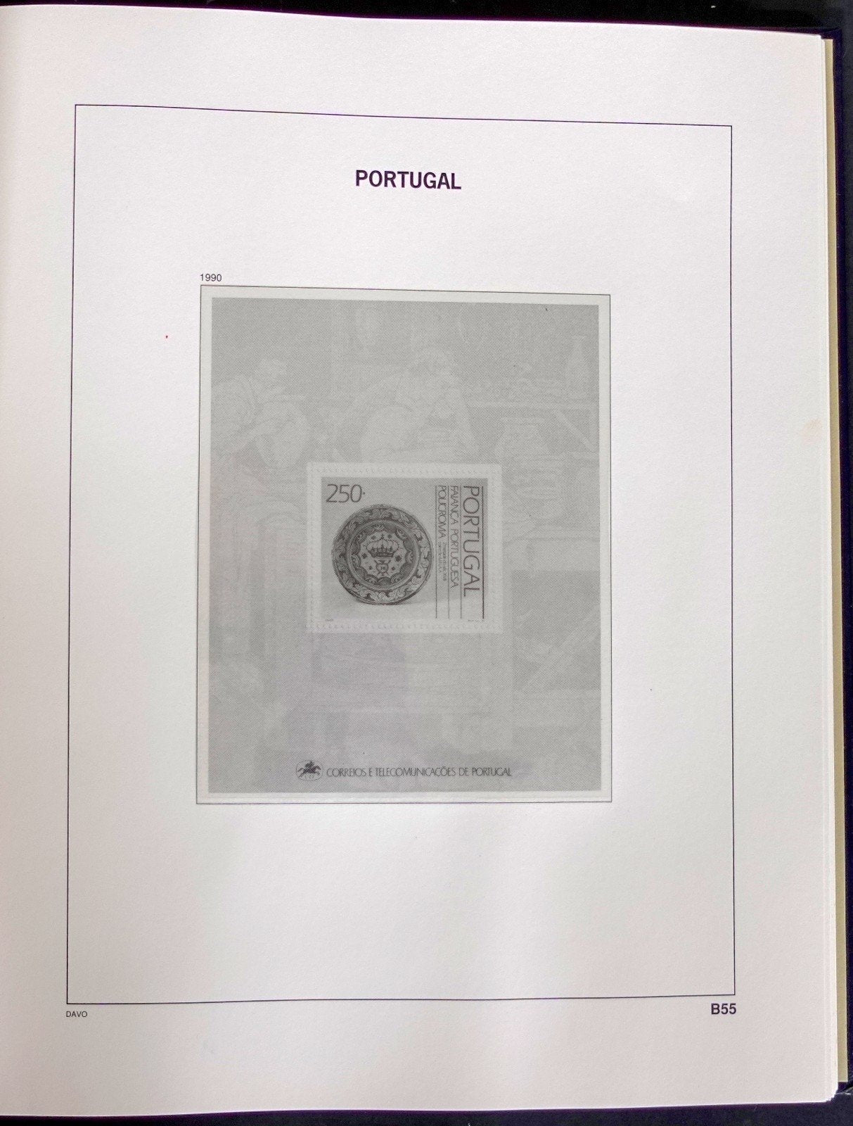 Portugal 1987-1992 Davo Hingeless Stamp Album ZAYIX