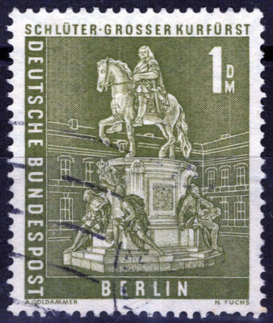ZAYIX Germany Berlin 9N135 Used Monument Frederick William Royalty 051023S37