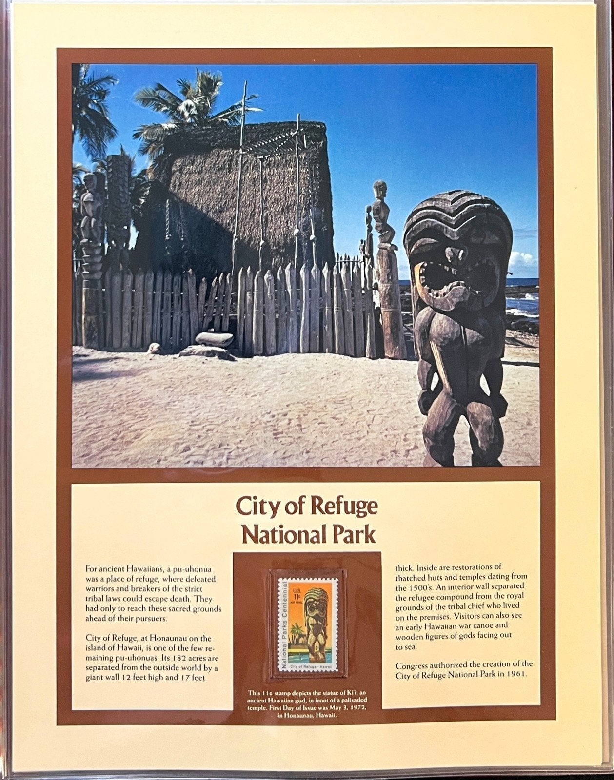 United States National Parks Commemorated On Stamps Album ZAYIX