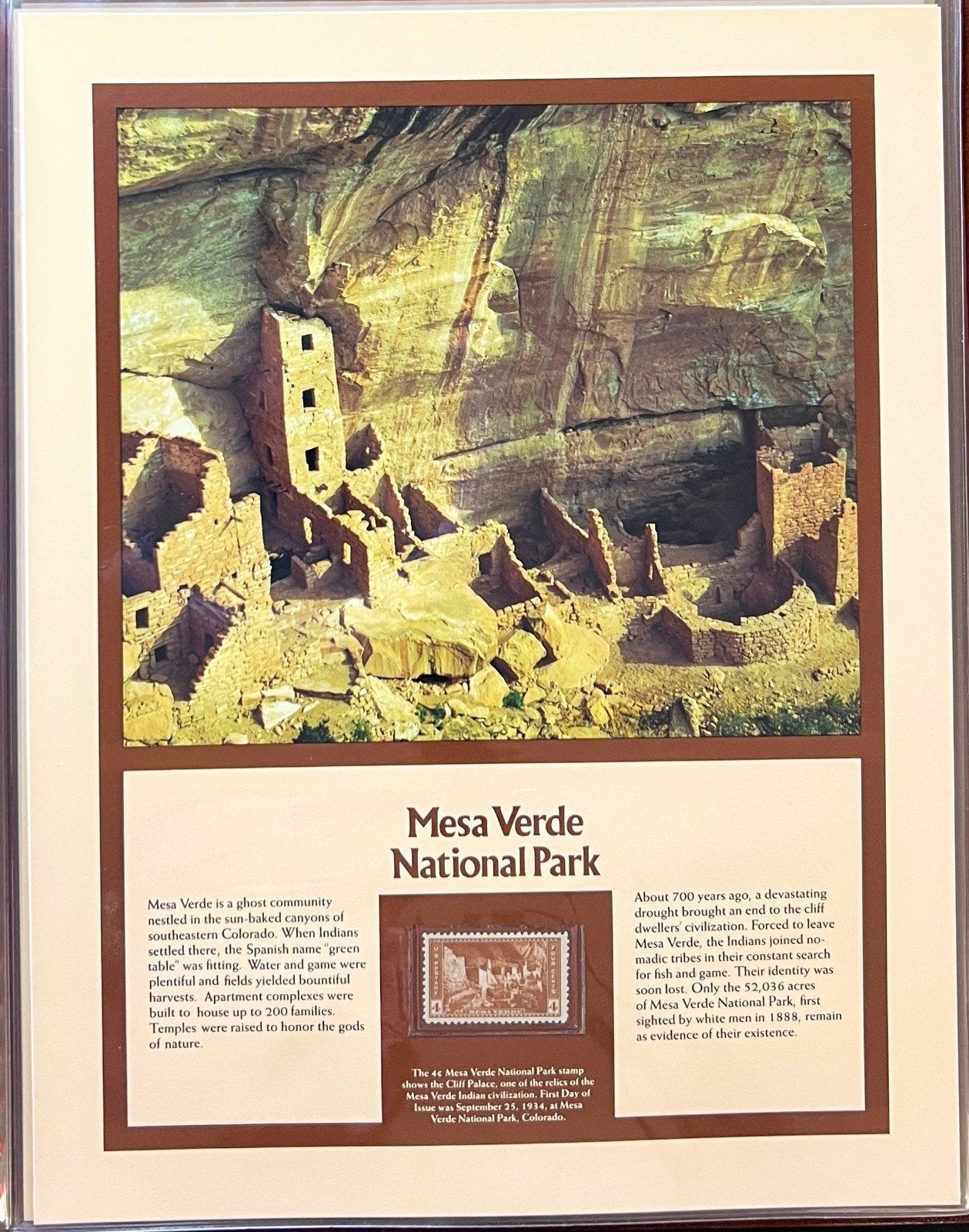 United States National Parks Commemorated On Stamps Album ZAYIX