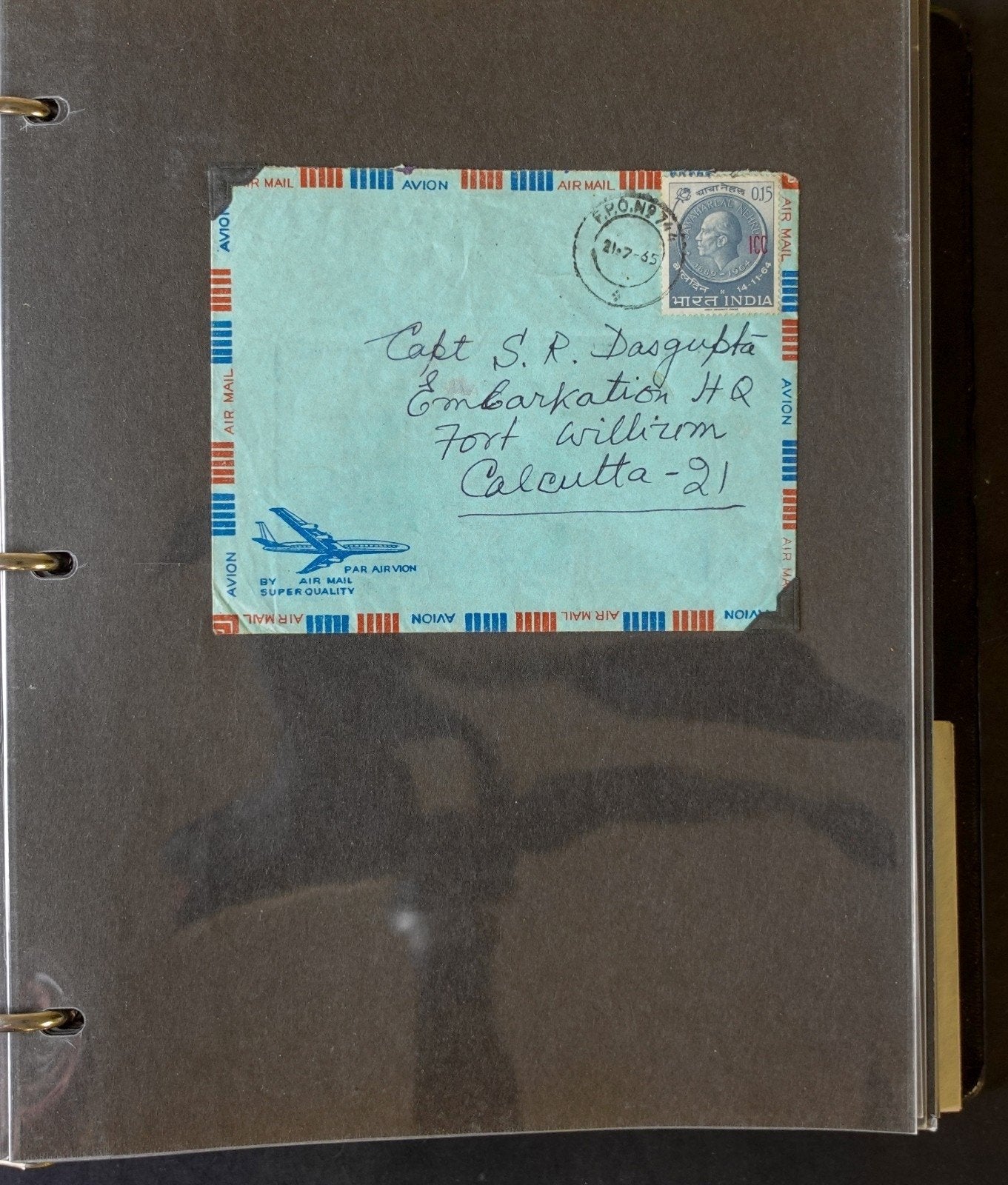 U.N. Forces Airmail & First Day Cover Collection Album 1957-1967 ZAYIX