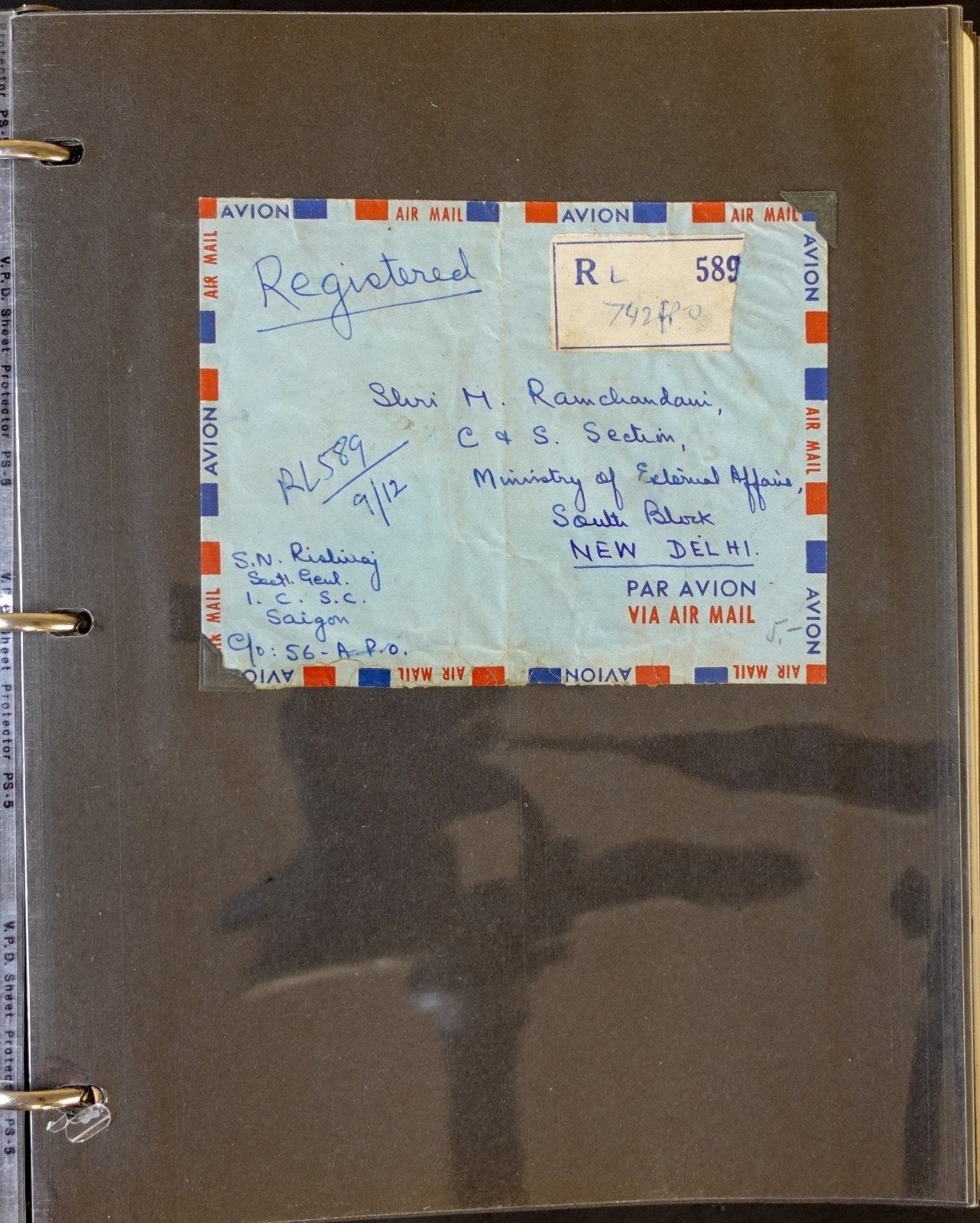 U.N. Forces Airmail & First Day Cover Collection Album 1957-1967 ZAYIX