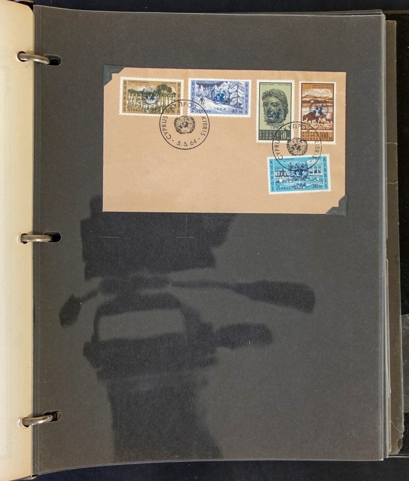 U.N. Forces Airmail & First Day Cover Collection Album 1957-1967 ZAYIX