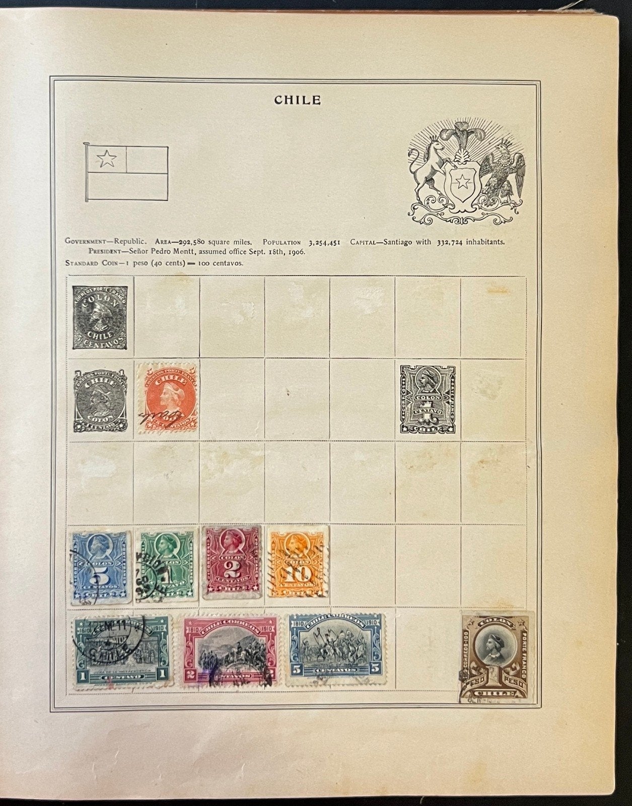 A-U Countries Stamp Album Collection Used Stamps ZAYIX