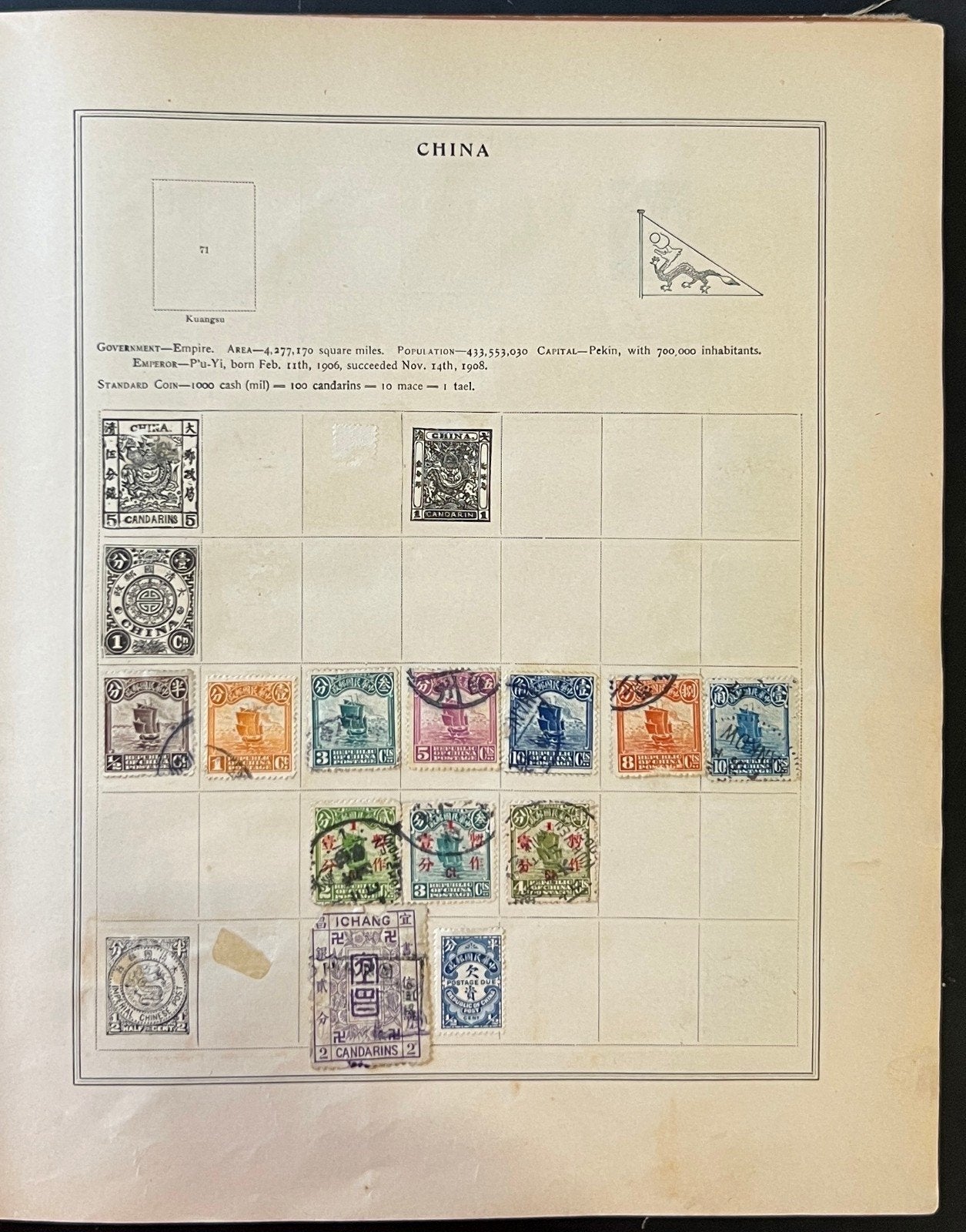A-U Countries Stamp Album Collection Used Stamps ZAYIX
