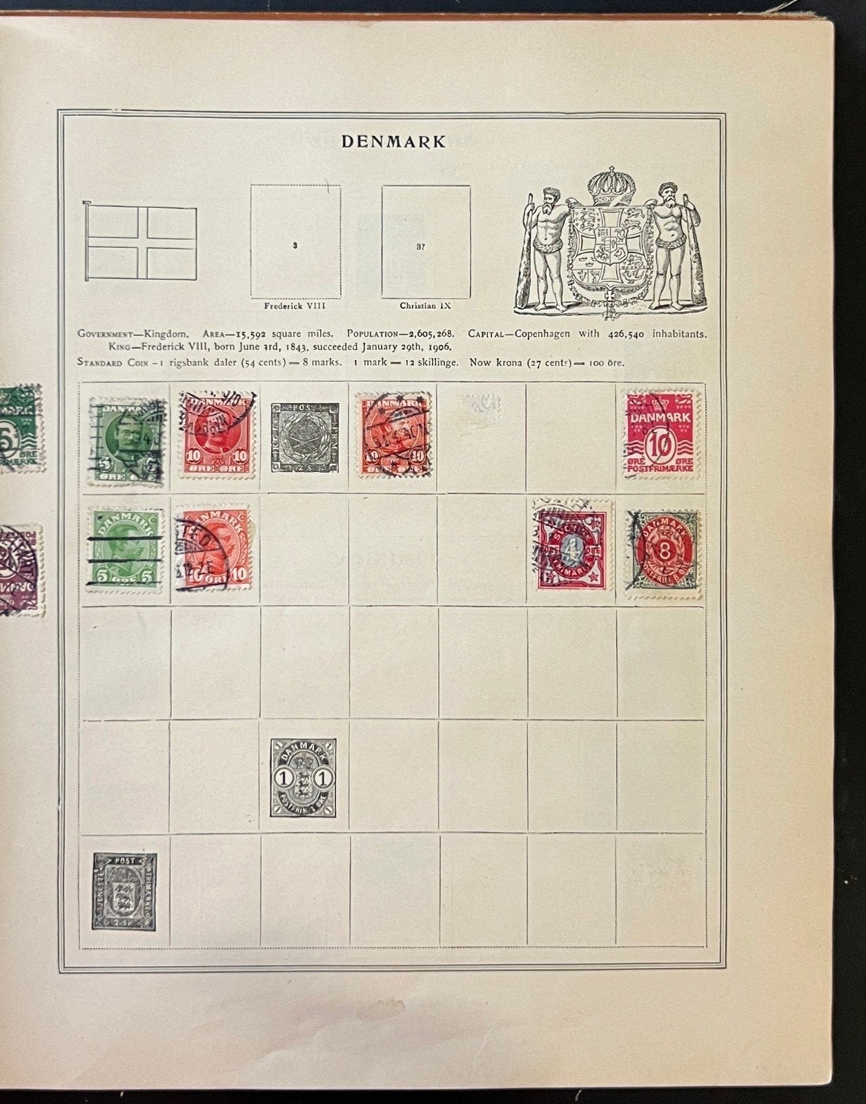 A-U Countries Stamp Album Collection Used Stamps ZAYIX