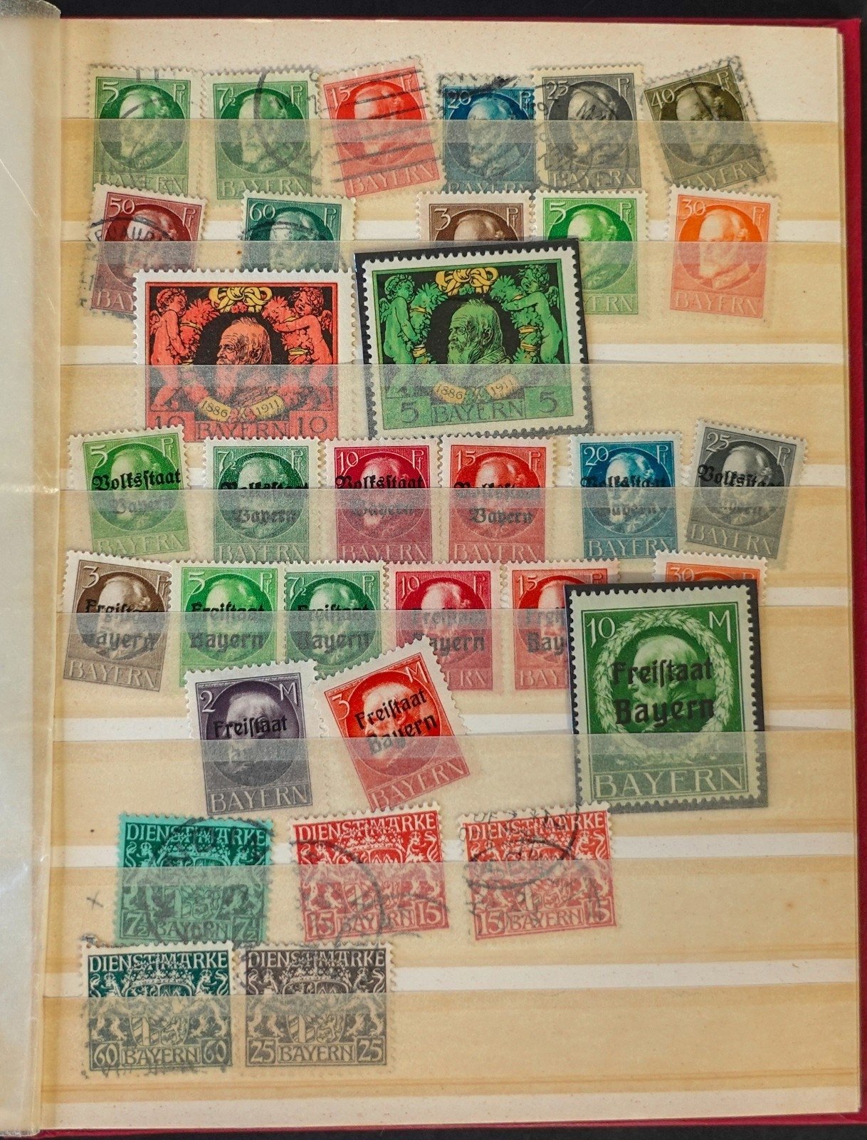 Germany & German States Stamp Collection Stockbook Mint & Used ZAYIX
