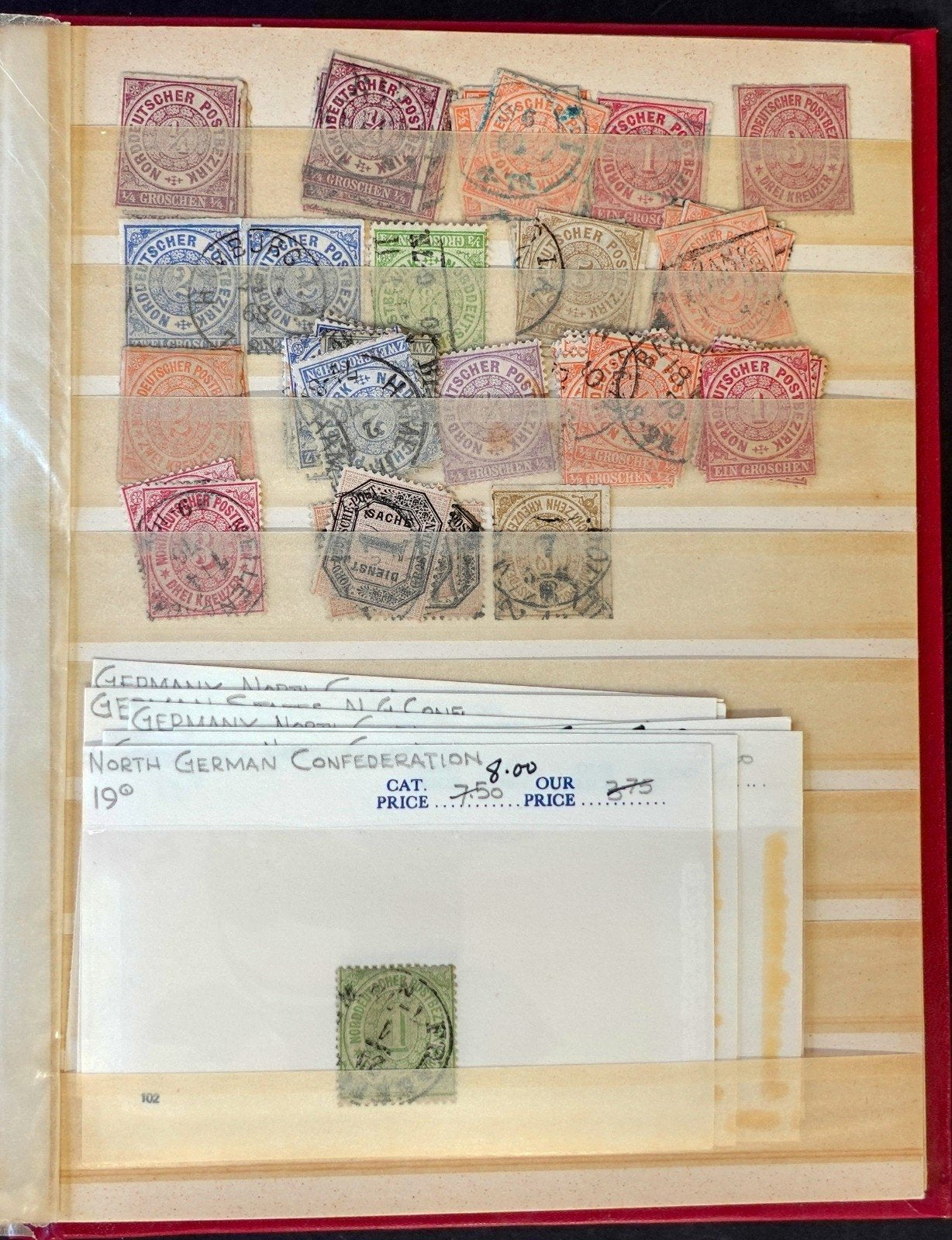 Germany & German States Stamp Collection Stockbook Mint & Used ZAYIX