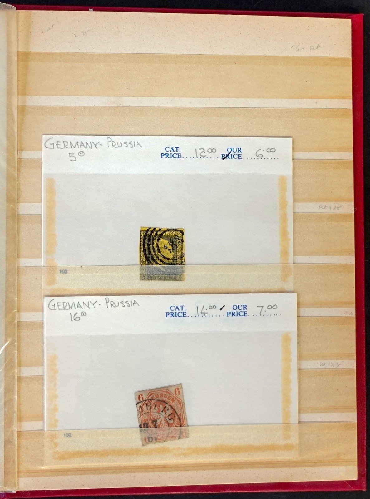 Germany & German States Stamp Collection Stockbook Mint & Used ZAYIX