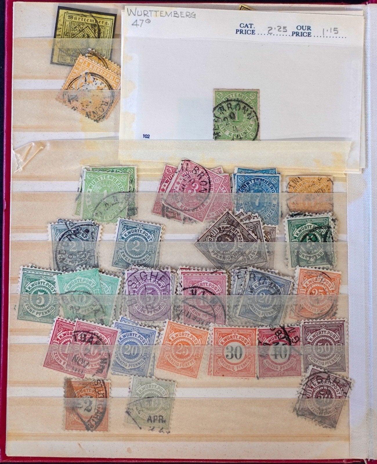 Germany & German States Stamp Collection Stockbook Mint & Used ZAYIX