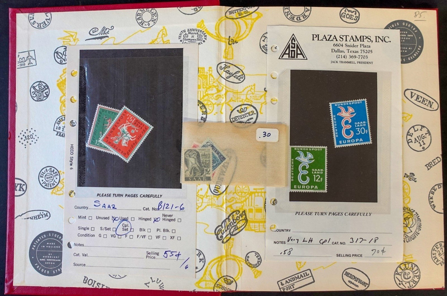Germany & German States Stamp Collection Stockbook Mint & Used ZAYIX