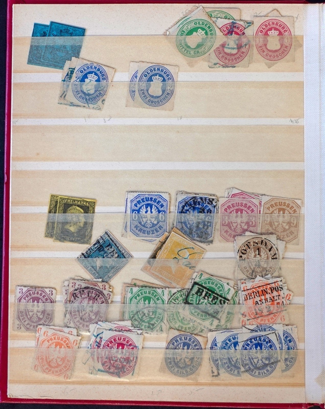 Germany & German States Stamp Collection Stockbook Mint & Used ZAYIX