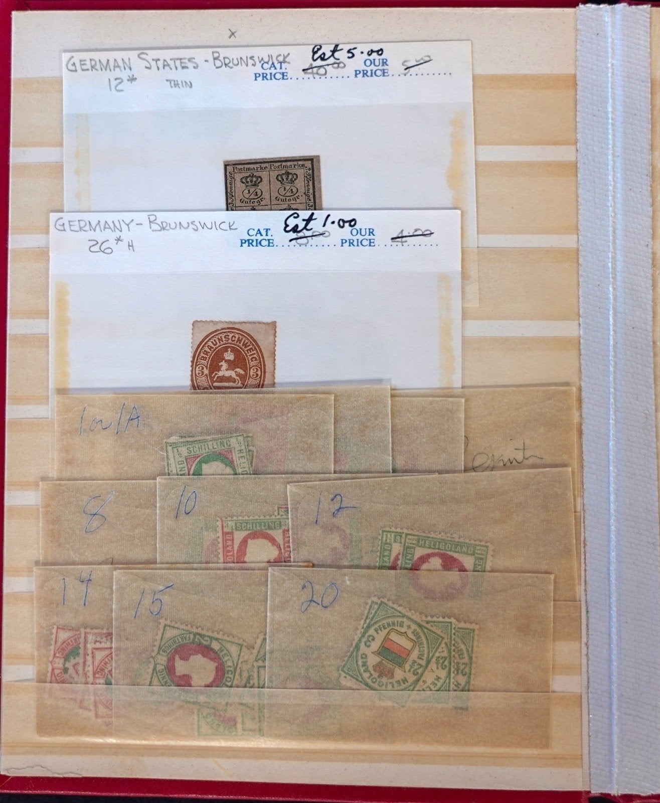 Germany & German States Stamp Collection Stockbook Mint & Used ZAYIX