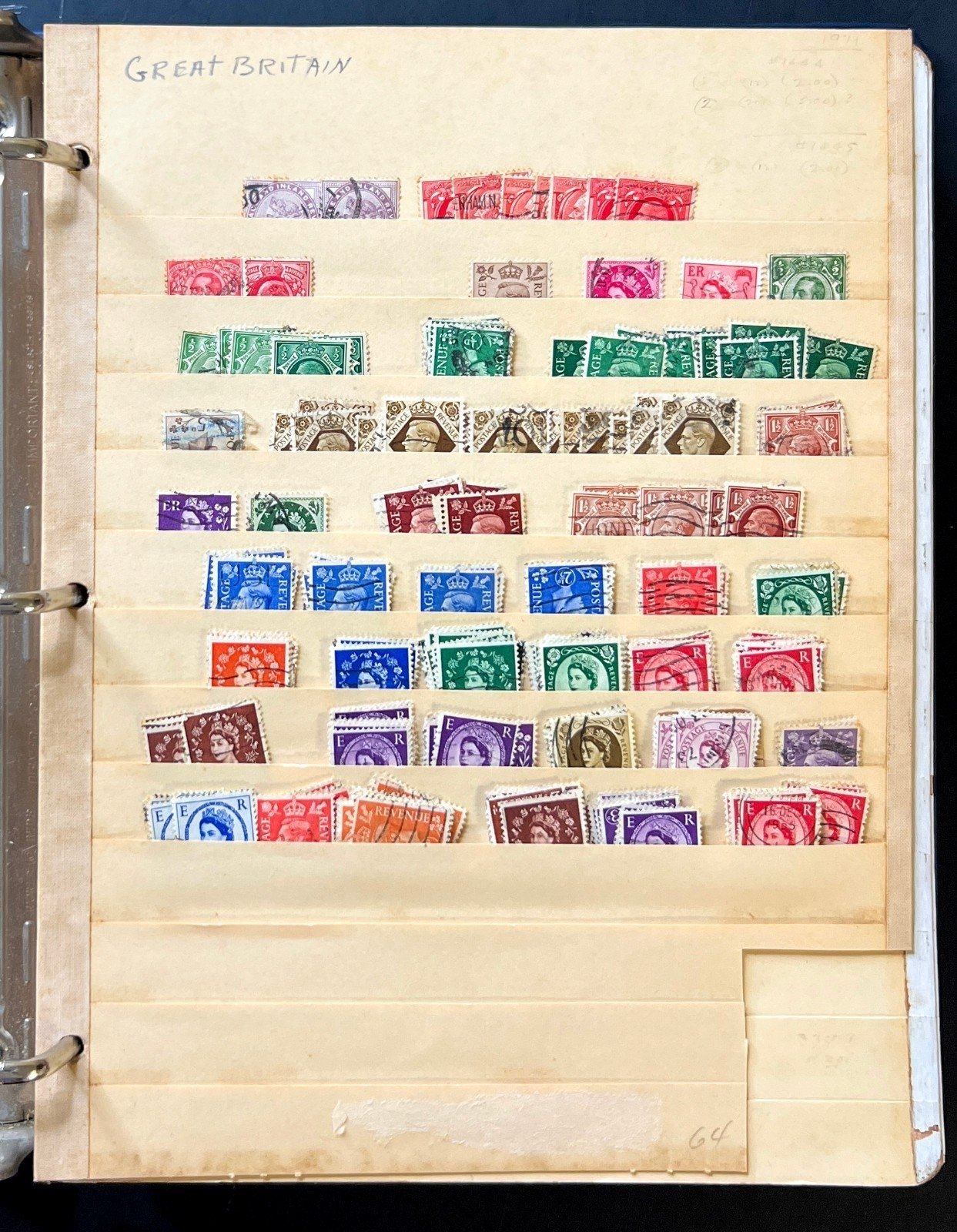 A-S Countries Stamp Collection Stockbook 43 Stock Pages Mint & Used ZAYIX