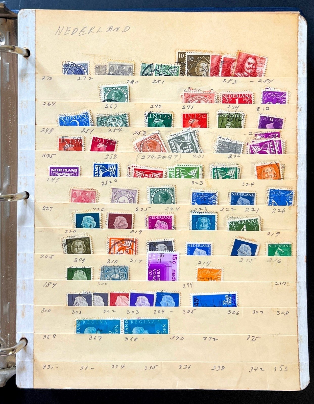 A-S Countries Stamp Collection Stockbook 43 Stock Pages Mint & Used ZAYIX