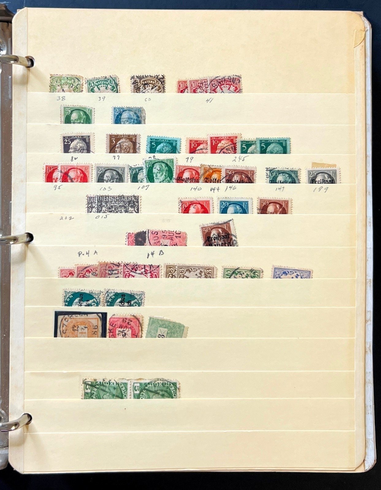 A-S Countries Stamp Collection Stockbook 43 Stock Pages Mint & Used ZAYIX