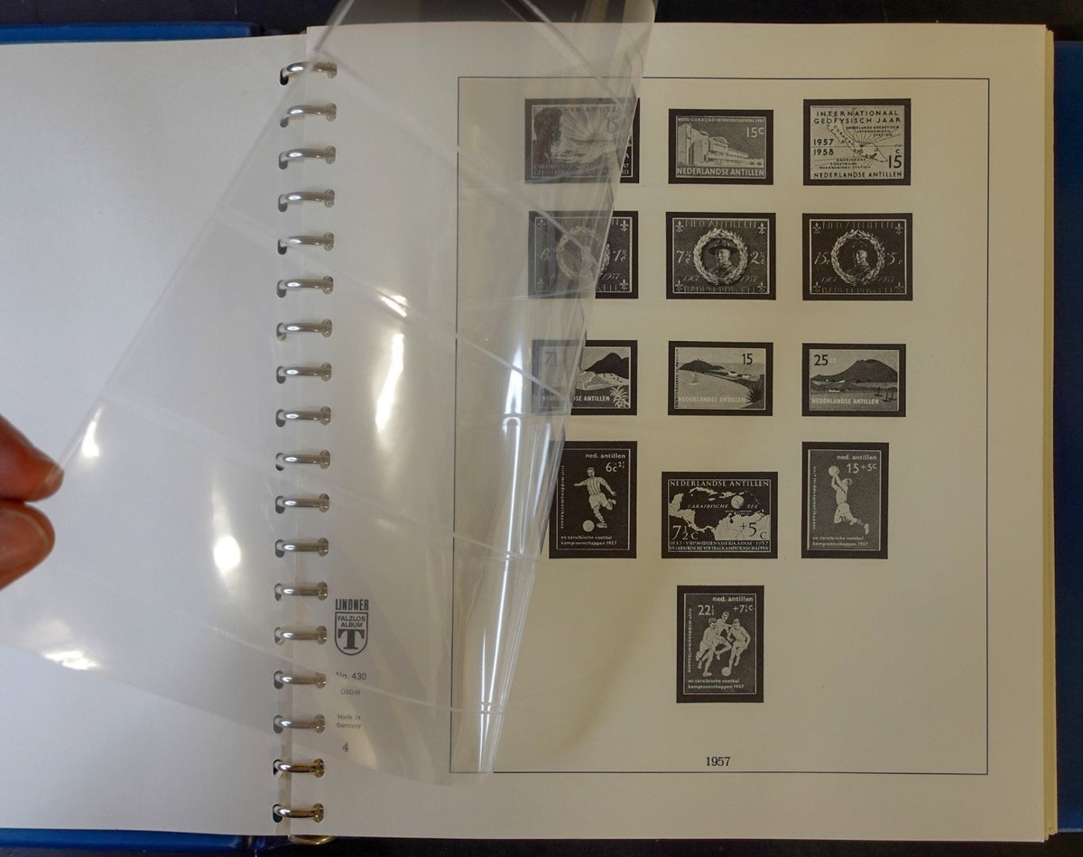 Netherlands Antilles 1949-1985 Lindner Hingeless Stamp Album ZAYIX