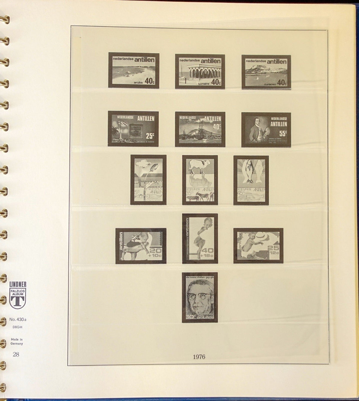 Netherlands Antilles 1949-1985 Lindner Hingeless Stamp Album ZAYIX