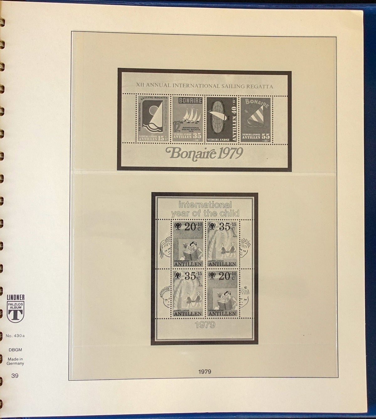 Netherlands Antilles 1949-1985 Lindner Hingeless Stamp Album ZAYIX