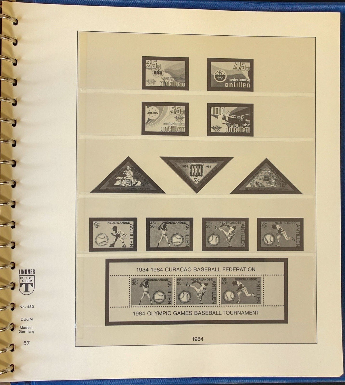 Netherlands Antilles 1949-1985 Lindner Hingeless Stamp Album ZAYIX