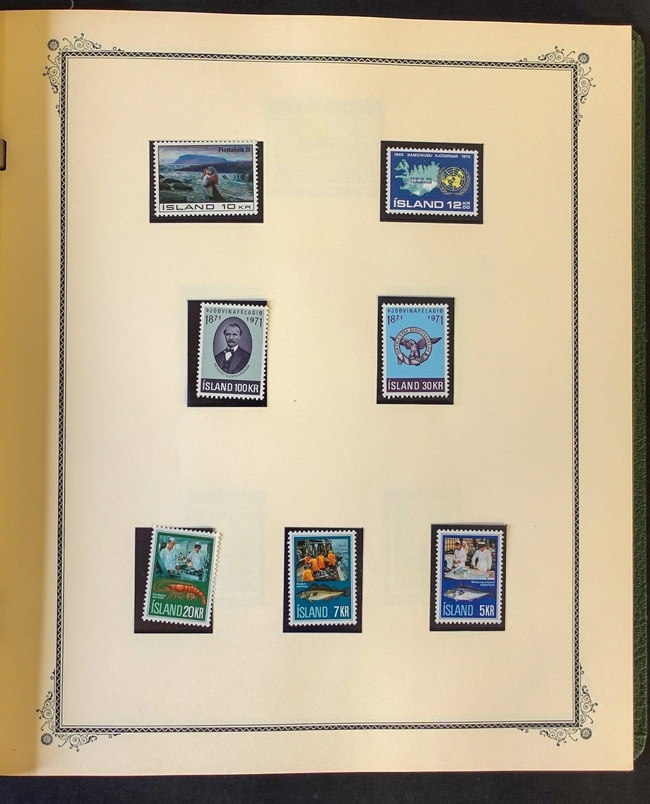 Ryukyu Islands Iceland Germany Israel Switzerland Stamp Album Collection ZAYIX