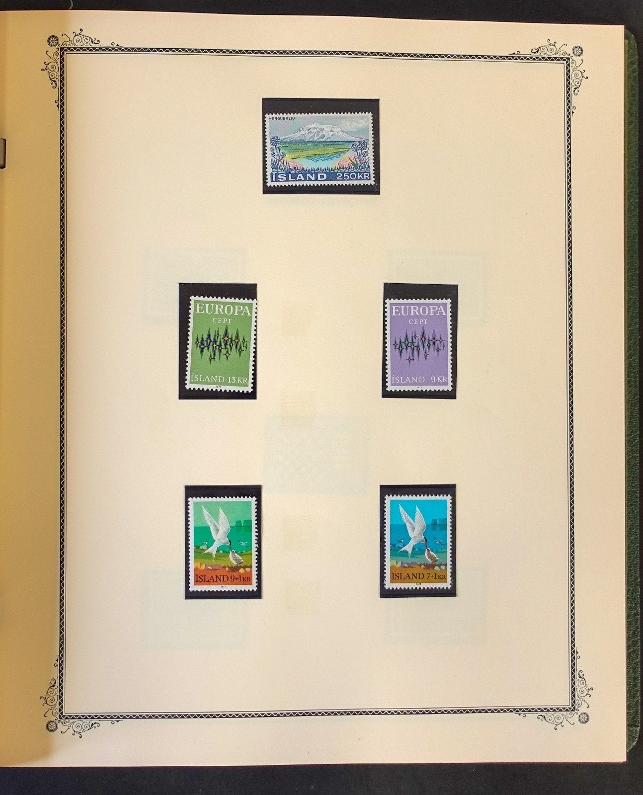 Ryukyu Islands Iceland Germany Israel Switzerland Stamp Album Collection ZAYIX