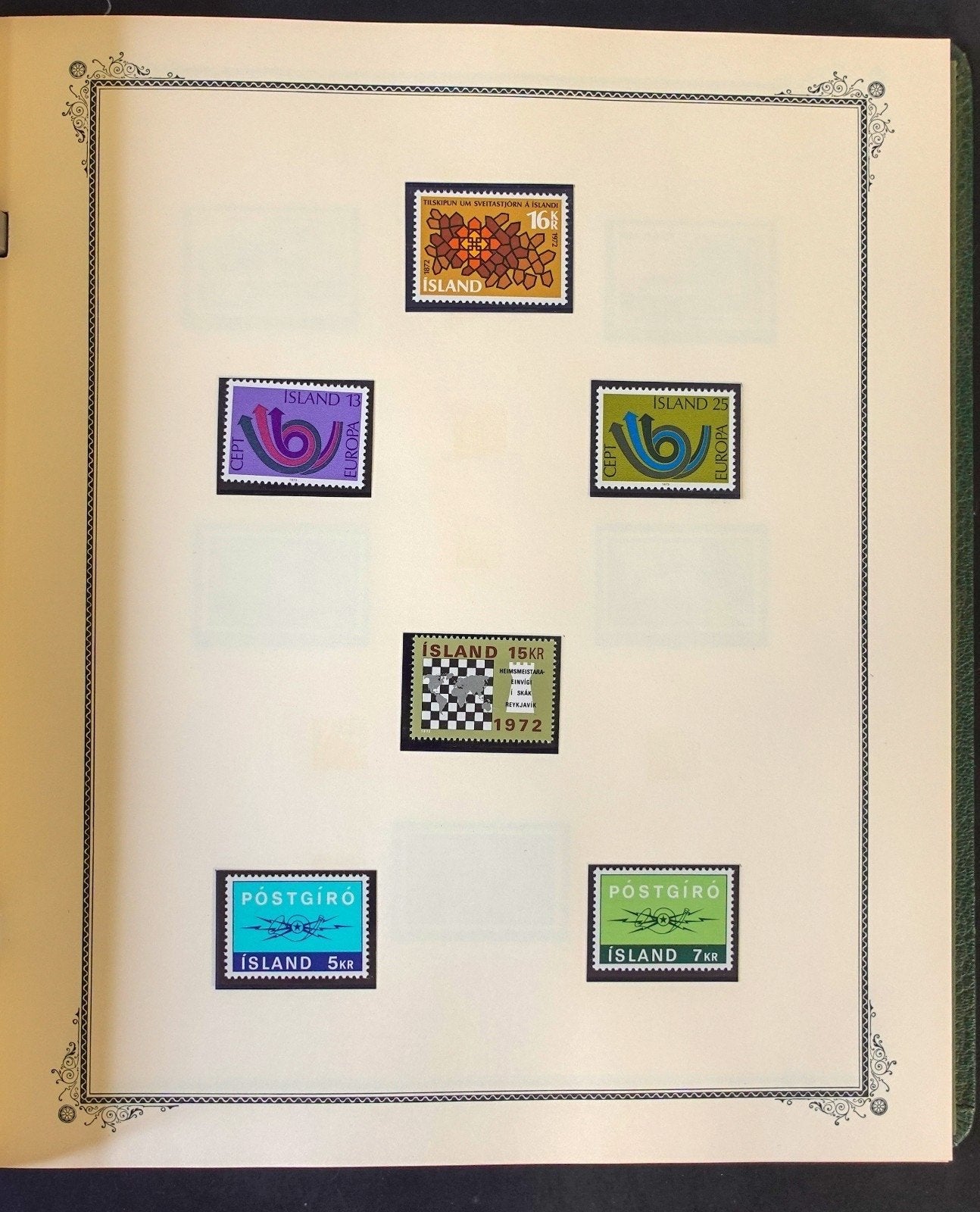 Ryukyu Islands Iceland Germany Israel Switzerland Stamp Album Collection ZAYIX