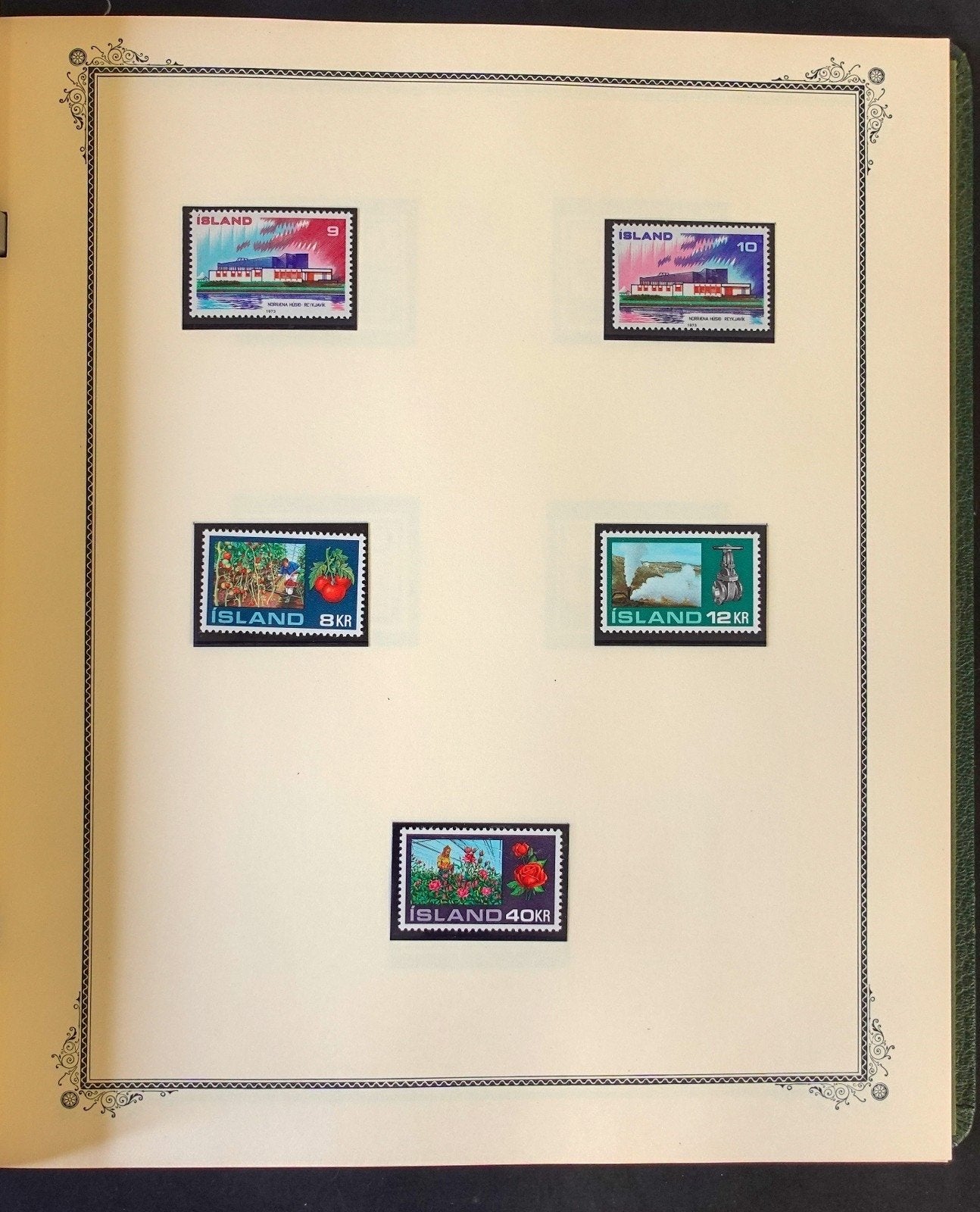 Ryukyu Islands Iceland Germany Israel Switzerland Stamp Album Collection ZAYIX