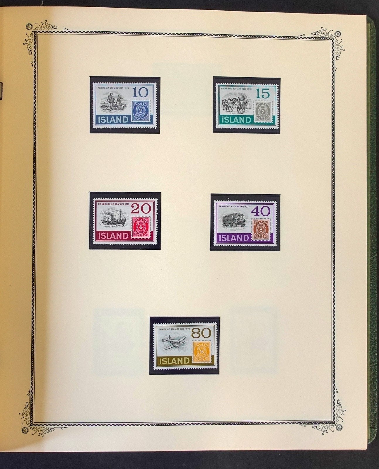 Ryukyu Islands Iceland Germany Israel Switzerland Stamp Album Collection ZAYIX